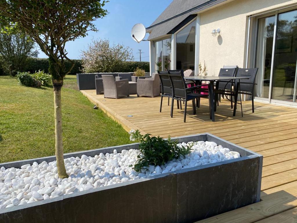 Ty Gai - Roscoff Villa Bagian luar foto