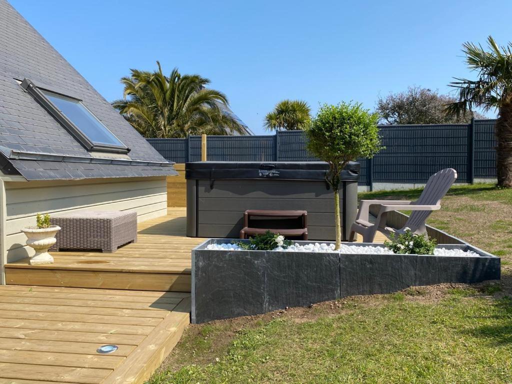 Ty Gai - Roscoff Villa Bagian luar foto